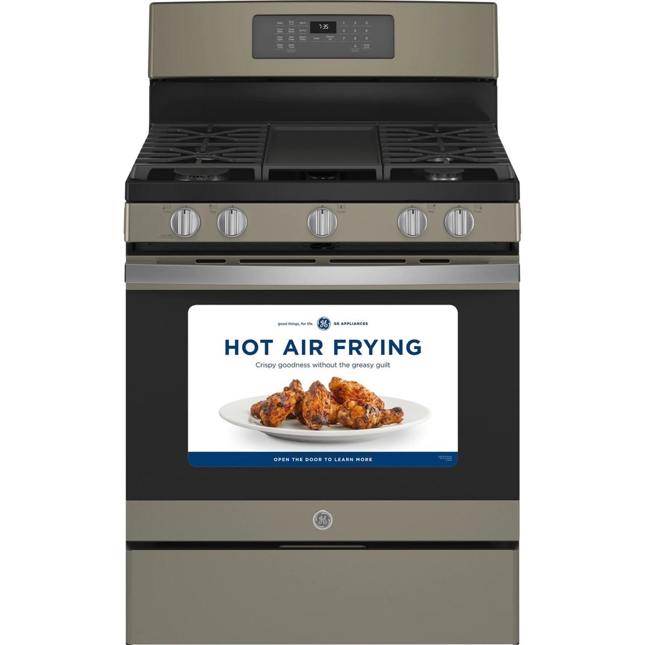 GE Appliances JGB735EPES 30" FreeStanding Gas Convection Range with No